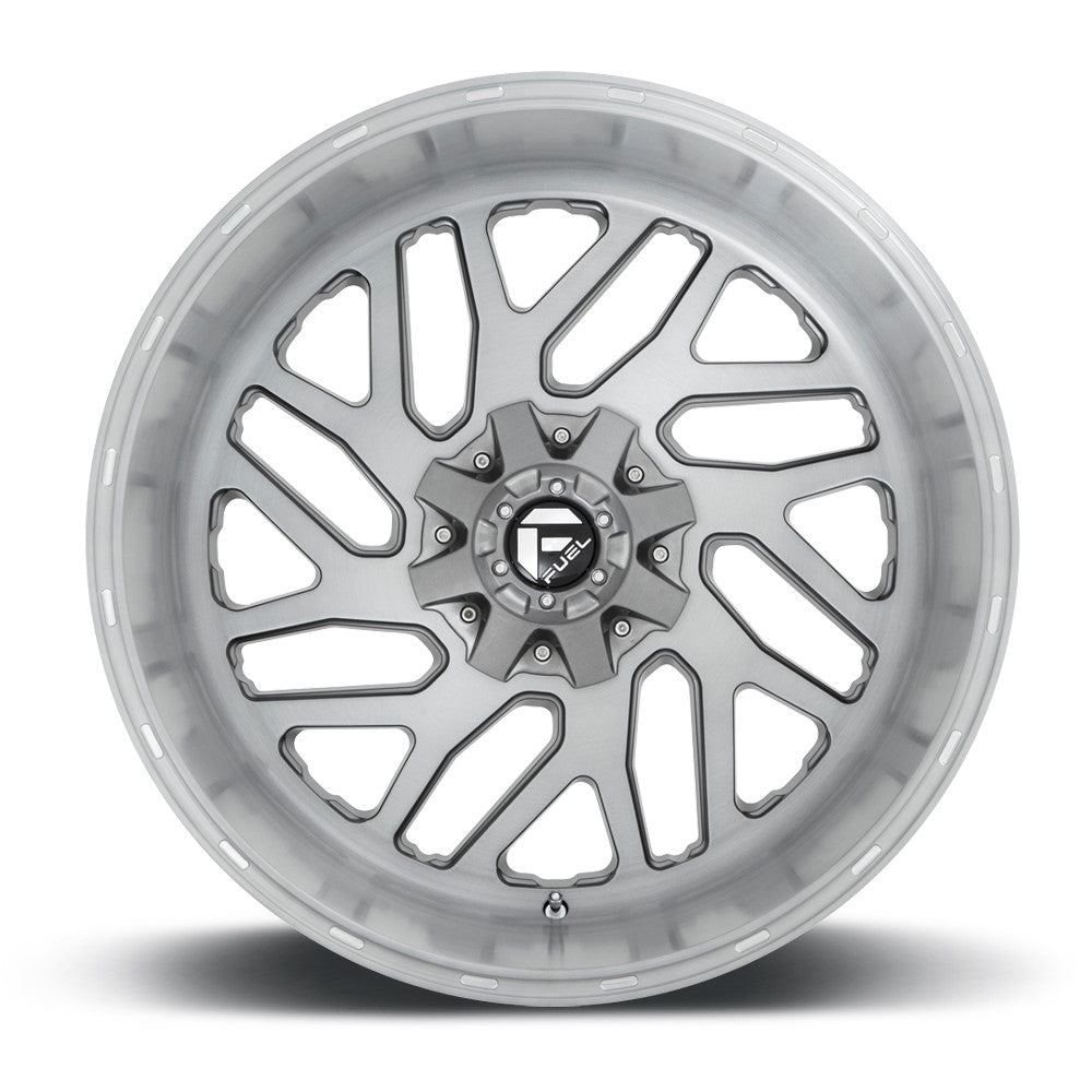 (Clearance - No Returns) 20x10 Fuel Off-Road Triton Platinum Tinted D715 5x4.5/114.3 5x5/127 -18mm - Flex Offroad