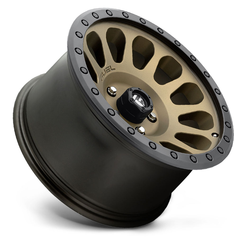 17X8.5 Fuel Off-Road Vector Bronze D600 6x5.5/139.7 7mm - Flex Offroad