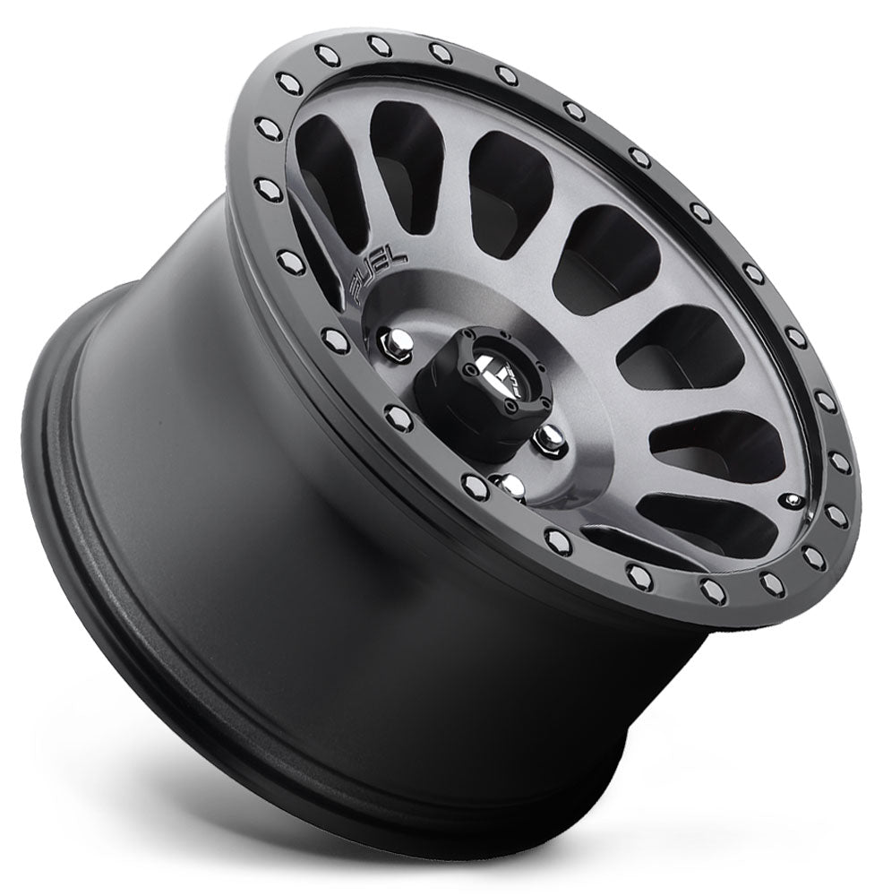 18X9 Fuel Off-Road Vector Anthracite D601 6x5.5/139.7 1mm - Flex Offroad