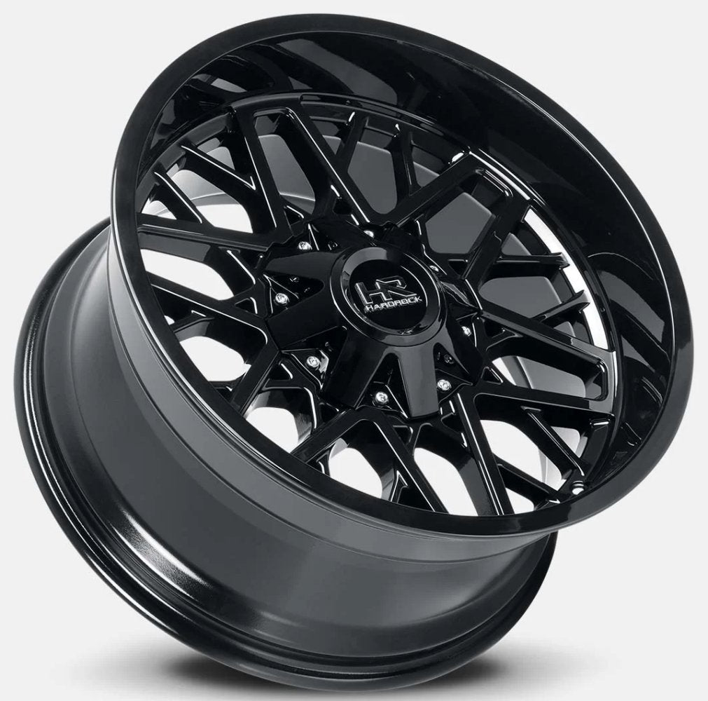 20x12 Hardrock Off-Road H714 Gloss Black 8x6.5/165 -51mm