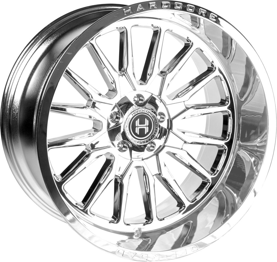 24x14 Hardcore Off-Road HC24 Chrome (* May Require Trimming) 8x170 -76mm - Flex Offroad
