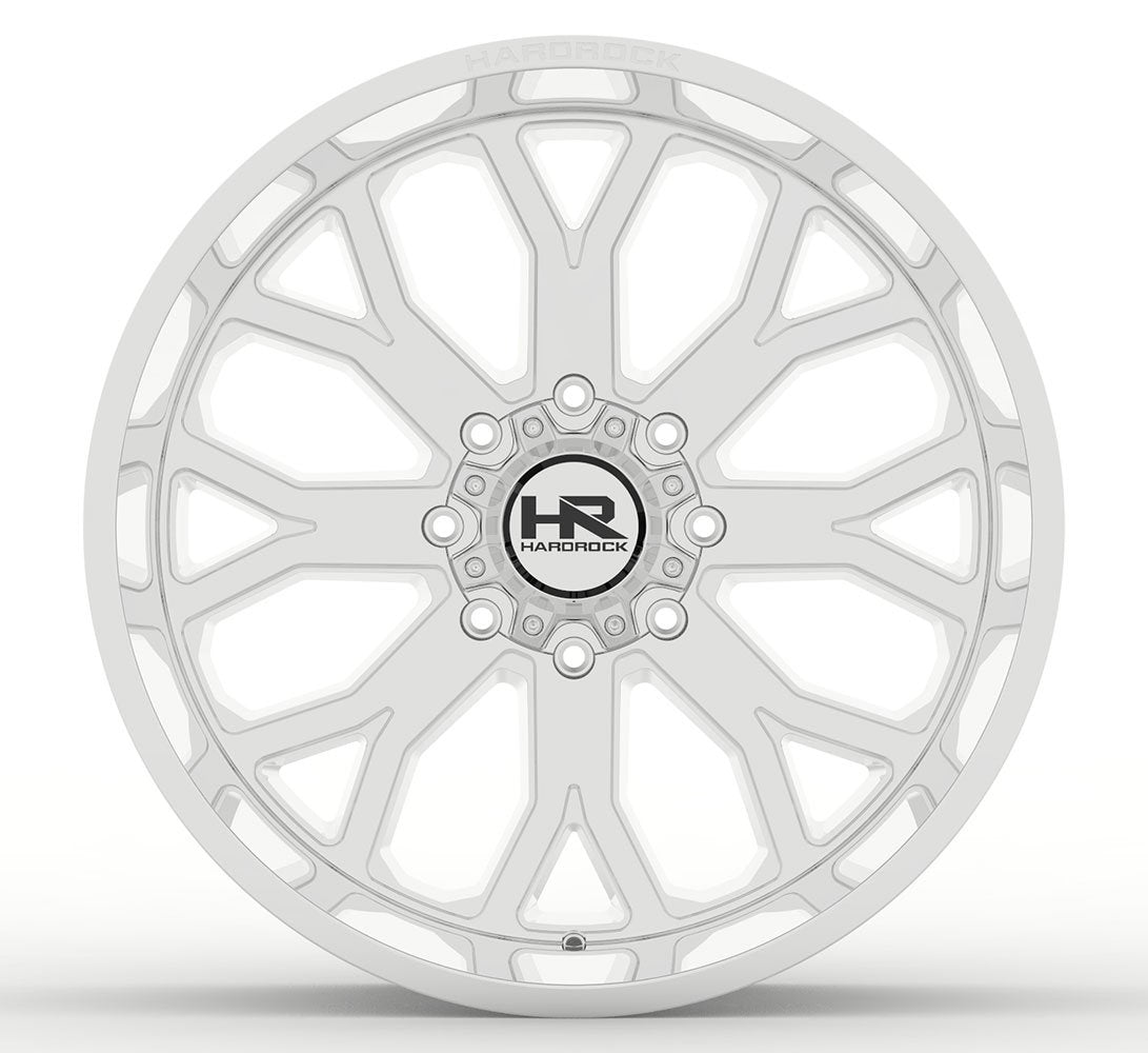 20x10 Hardrock Off-Road H504 Slammer Xposed Chrome 8x180 -19mm