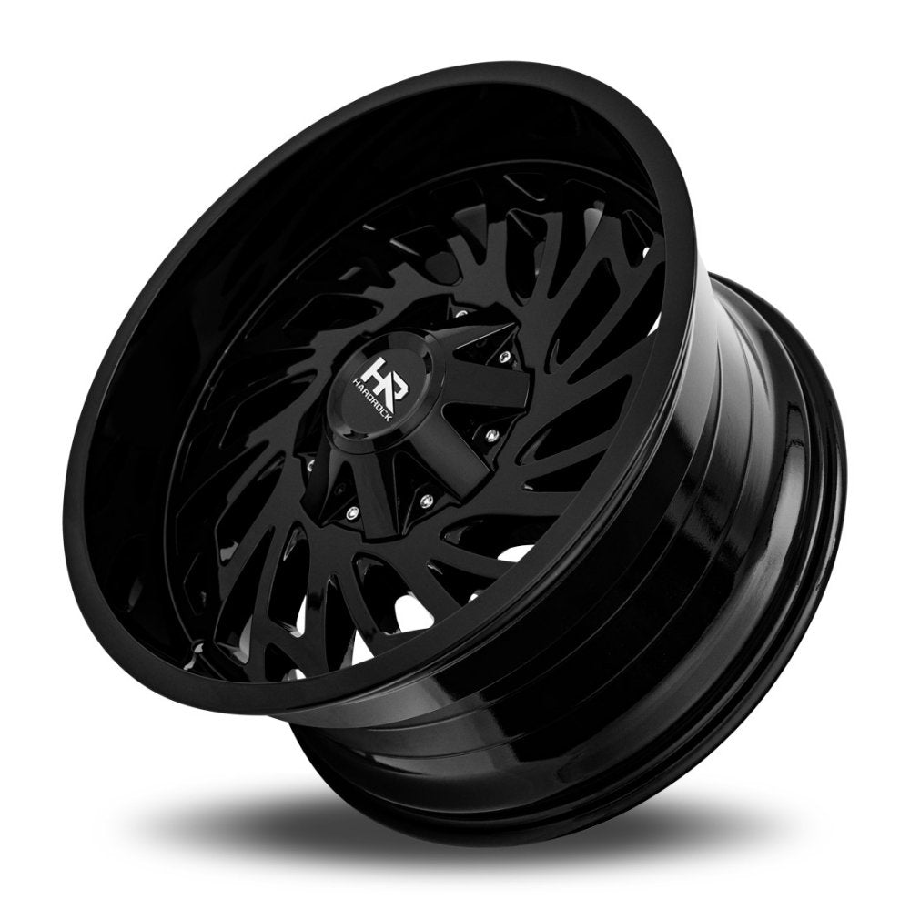 20x10 Hardrock Off-Road H710 Attach Gloss Black 8x170 -19mm - Flex Offroad
