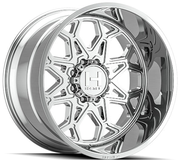 (Special Pricing) 20x10 Hostile H132 Anvil Armor Plated (8 Lug) 8x170 -19mm