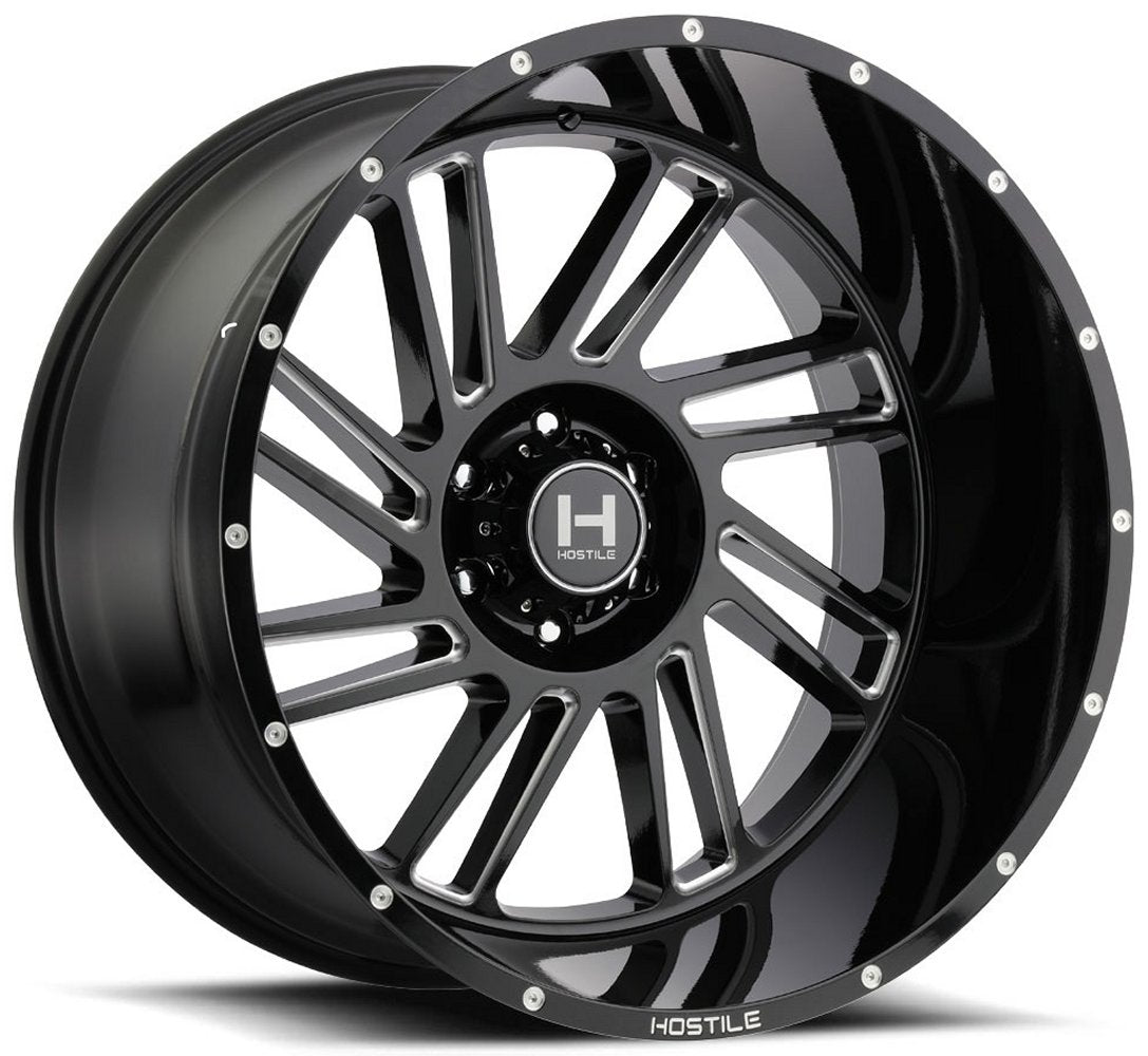 20X12 Hostile H110 Stryker Blade Cut (* May Require Trimming) 6x135 -44mm - Flex Offroad