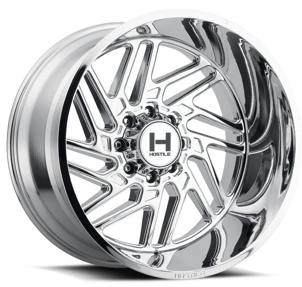 20x12 Hostile H116 Jigsaw Armor Plated (* May Require Trimming) 8x6.5/165 -44mm - Flex Offroad