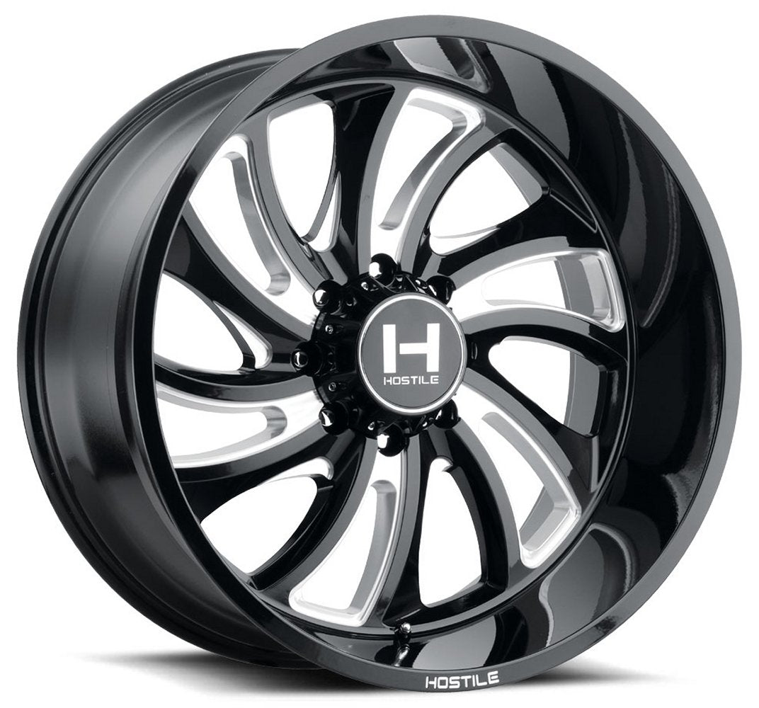 24x14 Hostile H118 Demon Blade Cut (8 Lug) (* May Require Trimming) 8x6.5/165 -76mm - Flex Offroad