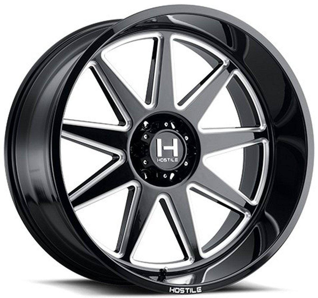20x12 Hostile H121 Omega Blade Cut (* May Require Trimming) 6x135 -44mm - Flex Offroad
