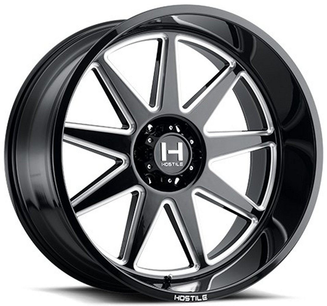 26x12 Hostile H121 Omega Blade Cut (* May Require Trimming) 8x6.5/165 -44mm