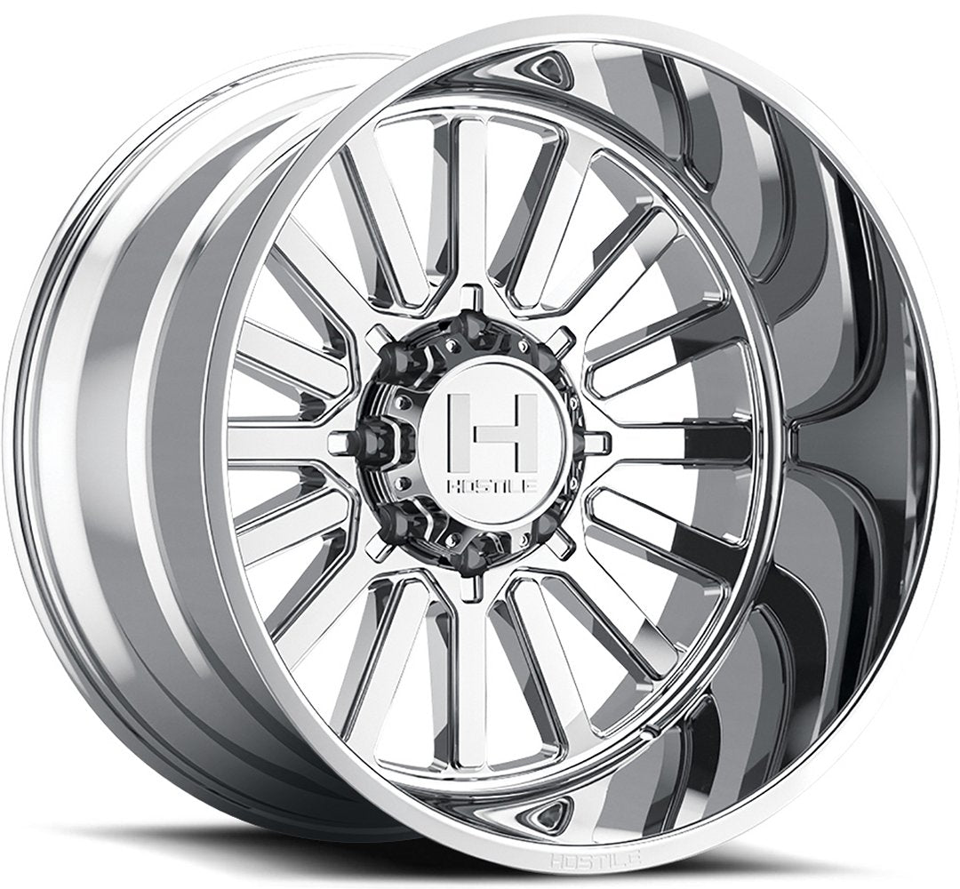 22x12 Hostile H127 Titan Armor Plated (8 Lug) (* May Require Trimming) 8x180 -44mm - Flex Offroad