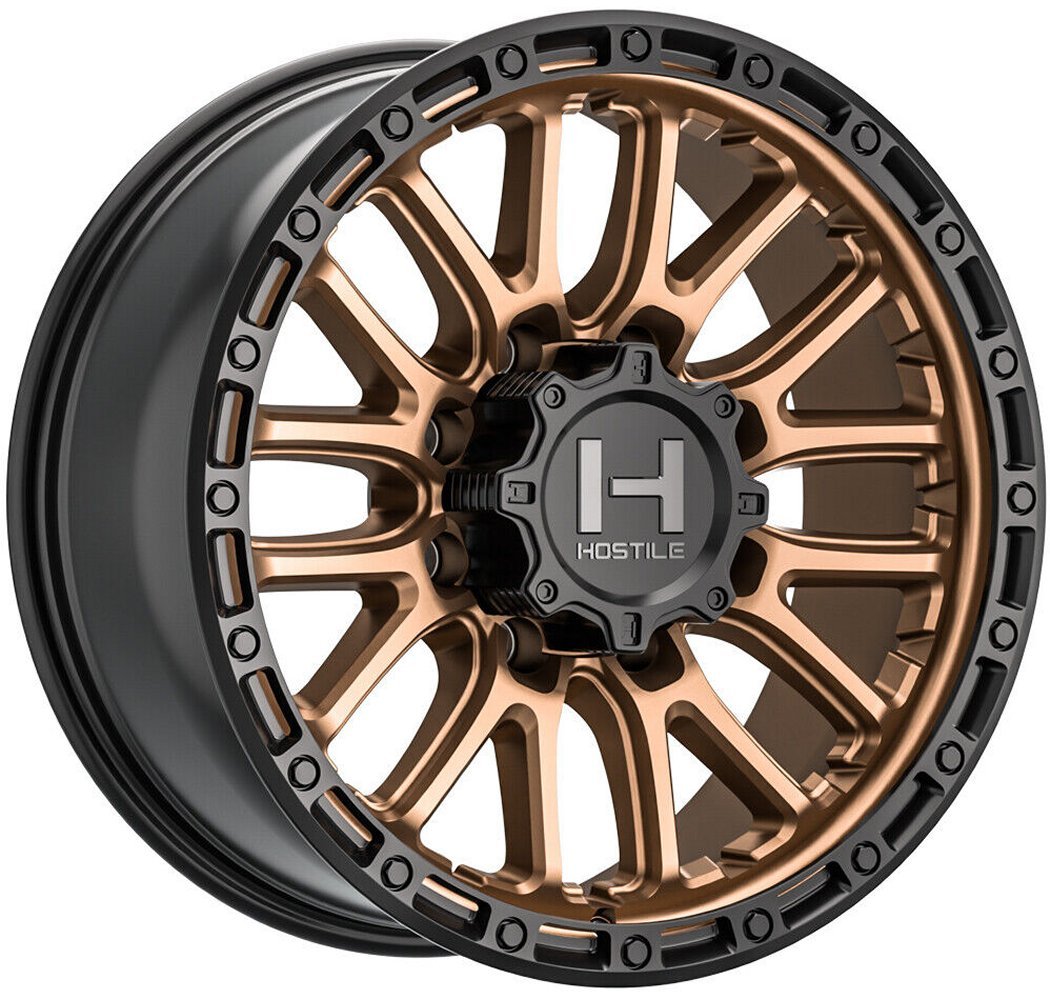 20x9 Hostile H135 Ridgecrest Bronze (8 Lug) 8x6.5/165 1mm - Flex Offroad