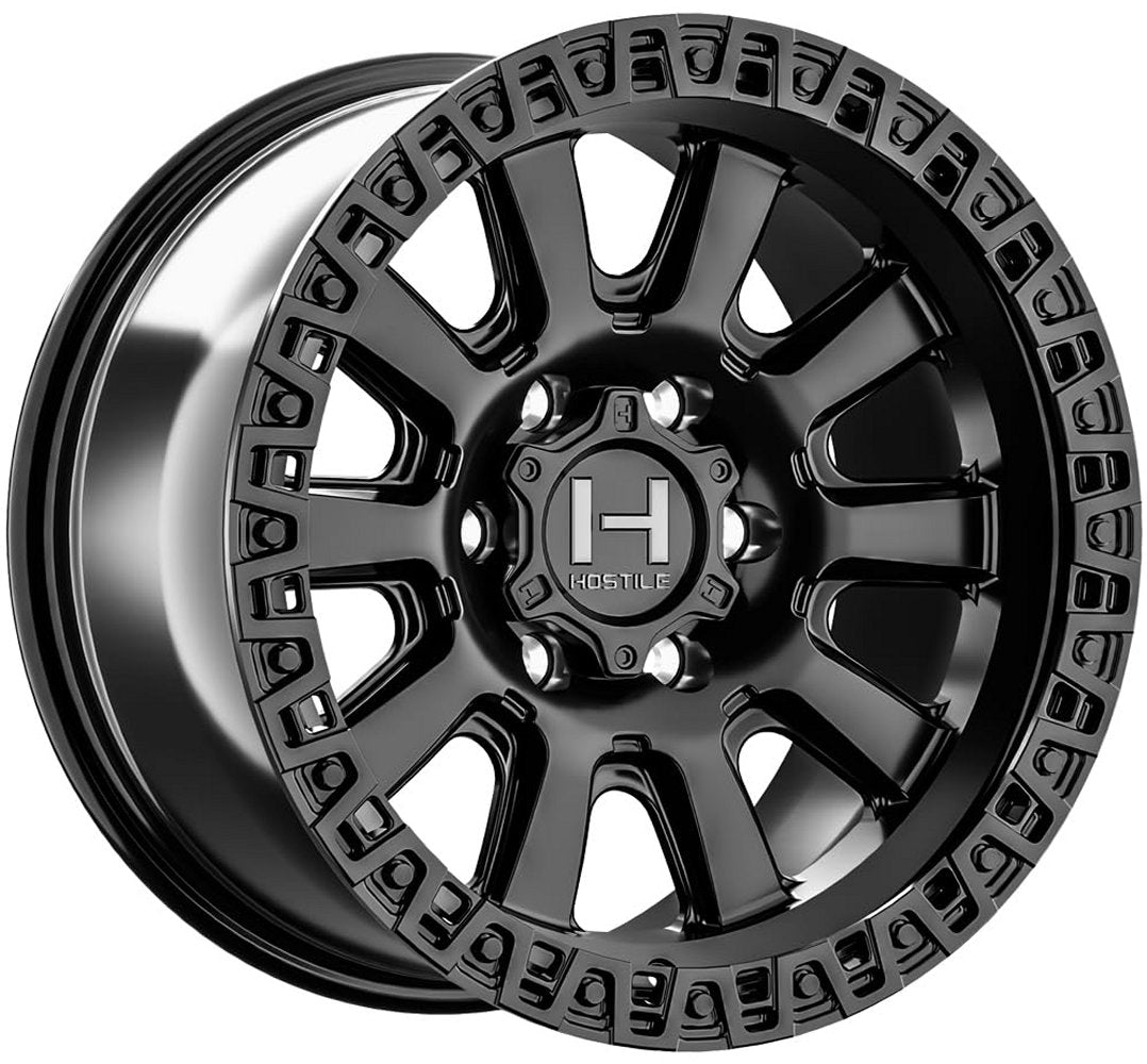 18x9 Hostile H138 Crawler Asphalt 6x5.5/139.7 0mm - Flex Offroad