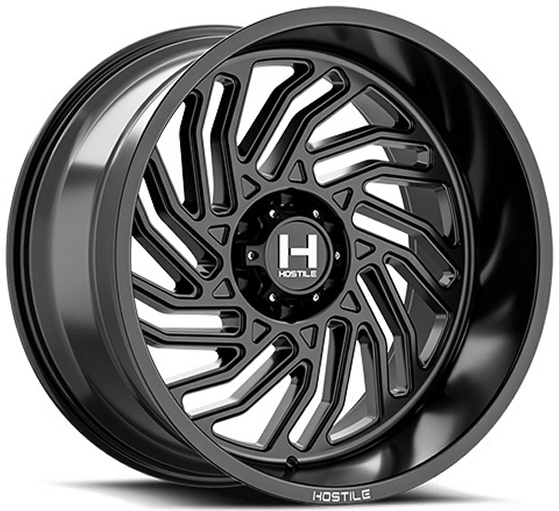 20x9 Hostile H140 Twister Asphalt 6x5.5/139.7 0mm - Flex Offroad