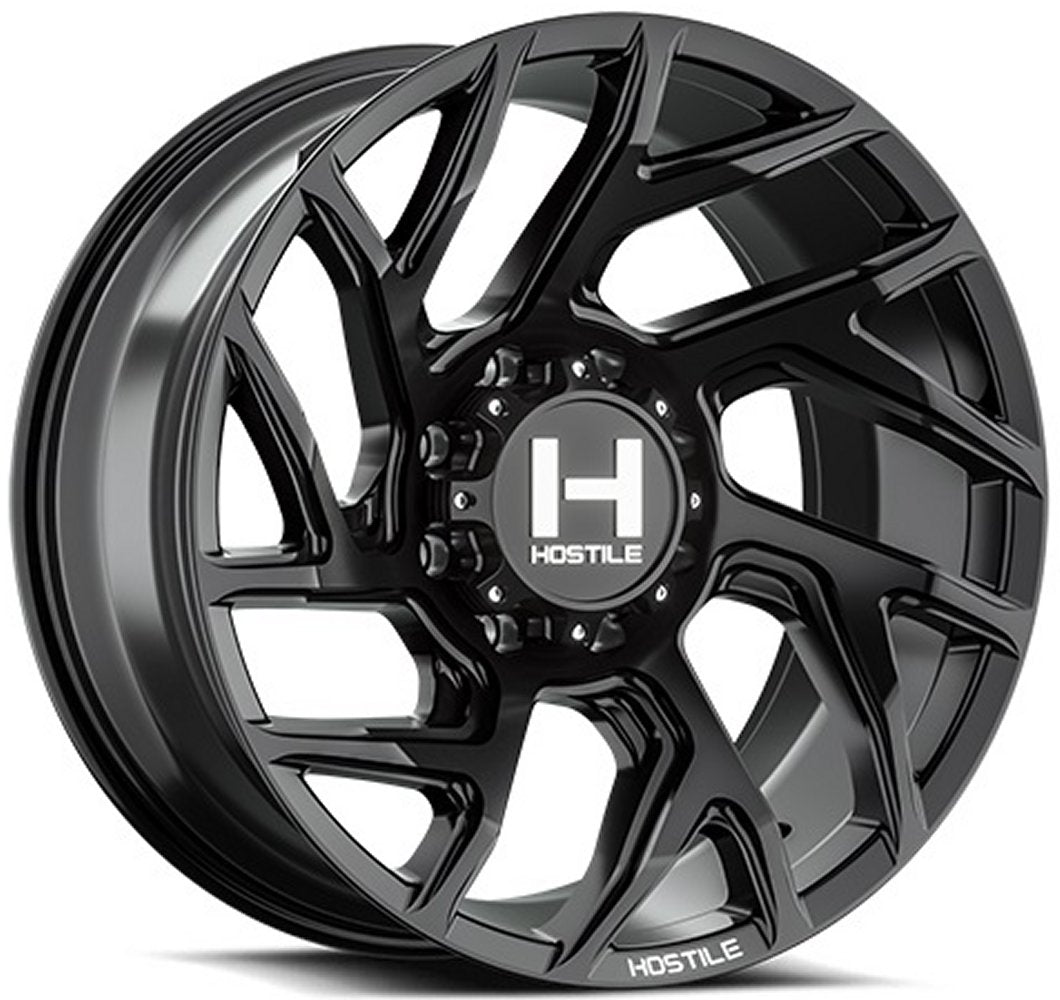 20x10 Hostile H141 Vortex Asphalt 8x180 -19mm - Flex Offroad
