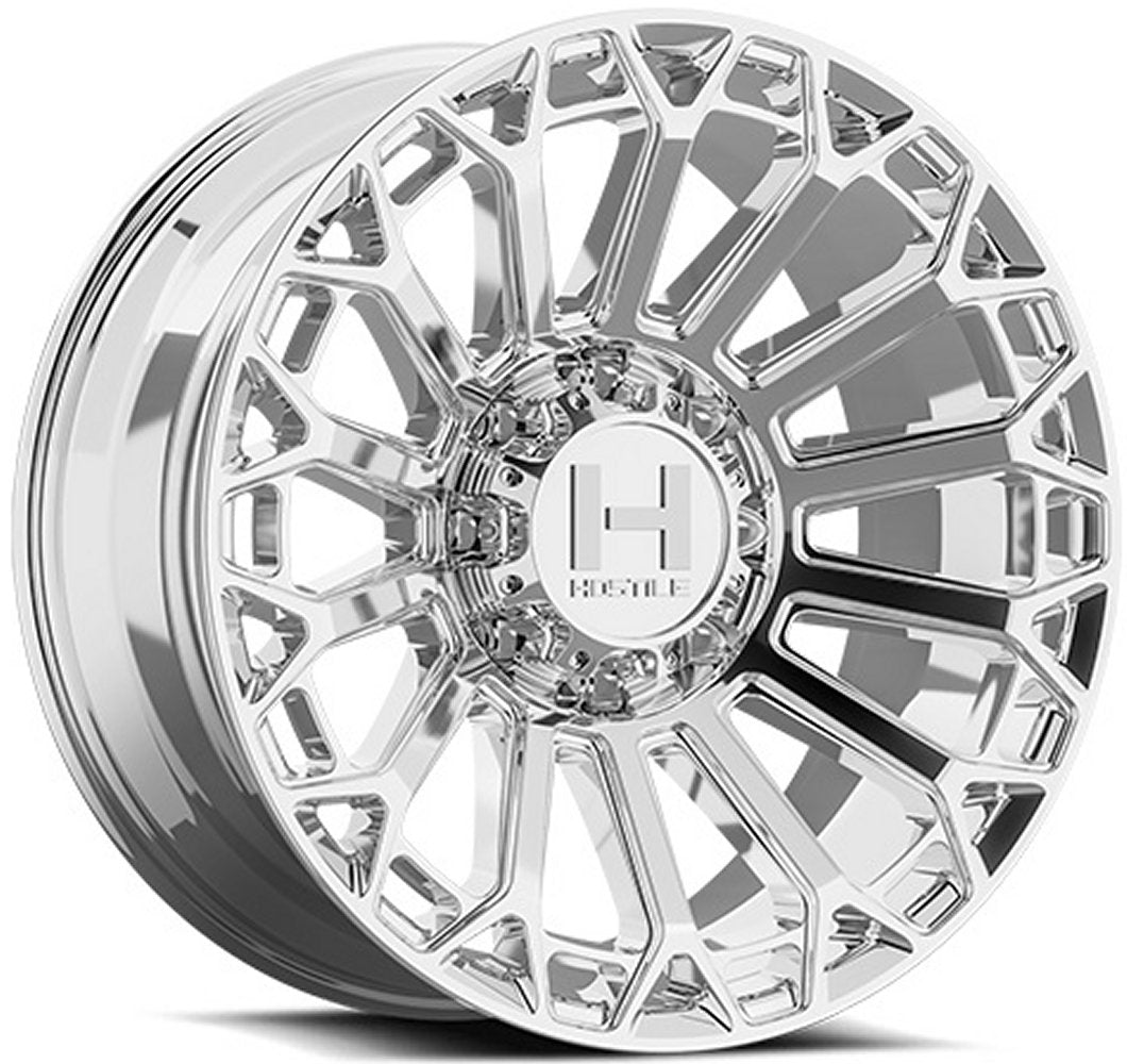 20x10 Hostile H142 Warrior Armor Plated 8x180 -19mm - Flex Offroad