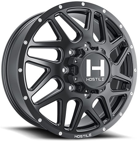 22x8.25 Hostile H401 Sprocket Dually Front Asphalt 8X200 123 MM 142.2 C.B. - Flex Offroad