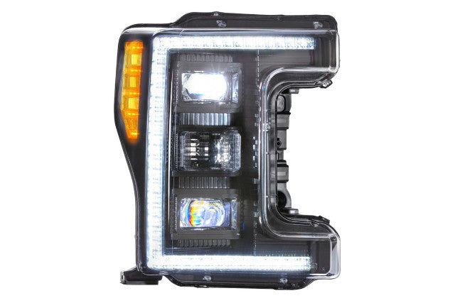 Morimoto XB Hybrid LED Headlights: Ford Super Duty (17-19) (Pair / ASM) LF554