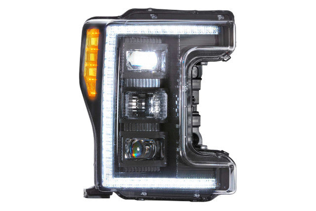 Morimoto XB Hybrid LED Headlights: Ford Super Duty (17-19) (Pair / ASM) LF554
