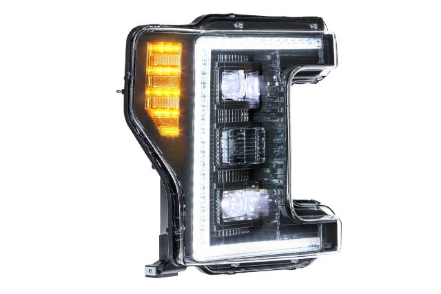 Morimoto XB Hybrid LED Headlights: Ford Super Duty (17-19) (Pair / ASM) LF554