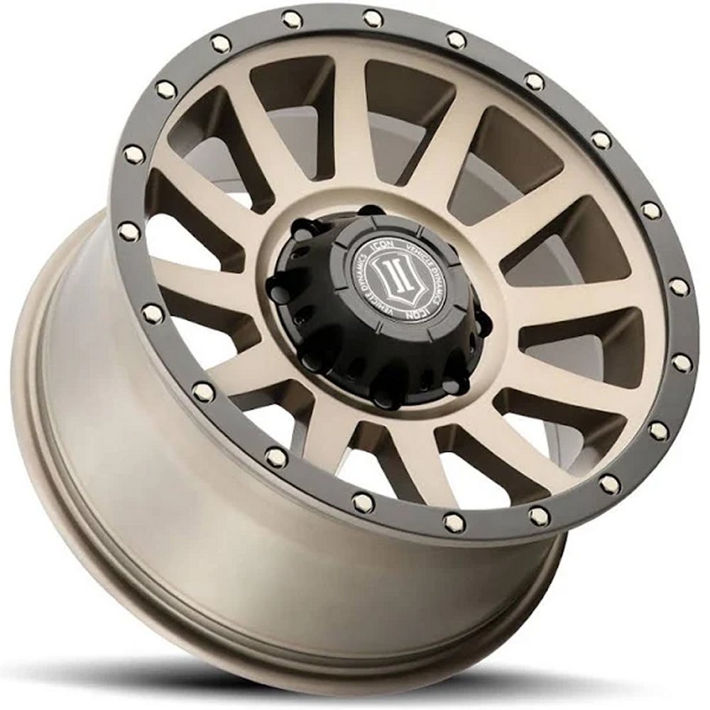 (Special Pricing) 18x9 ICON Compression HD Bronze 8x180 12mm