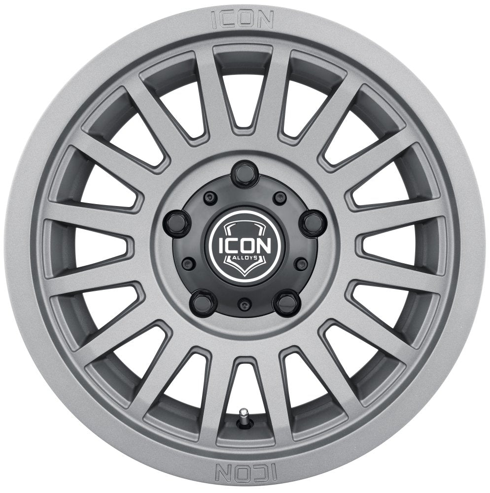 (Special Pricing) 17x8.5 ICON Recon SLX Charcoal 5x4.5/114.3 0mm