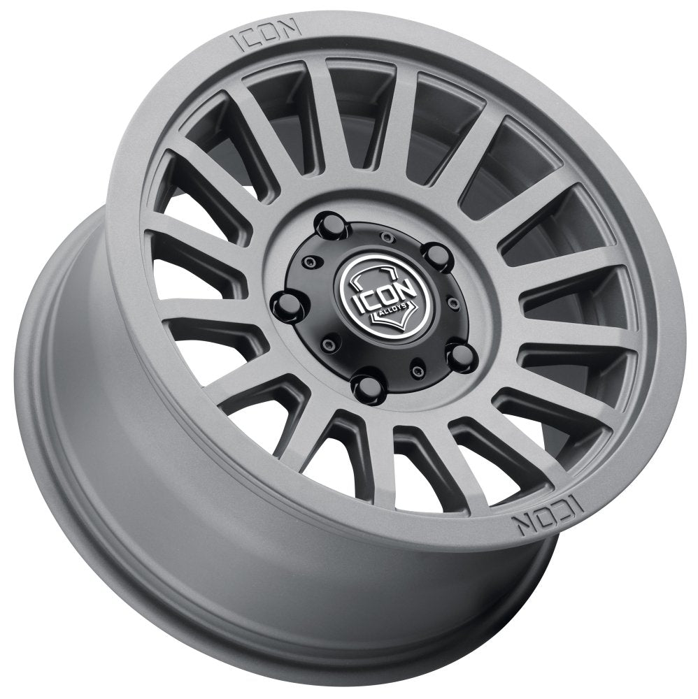 (Special Pricing) 17x8.5 ICON Recon SLX Charcoal 5x4.5/114.3 0mm