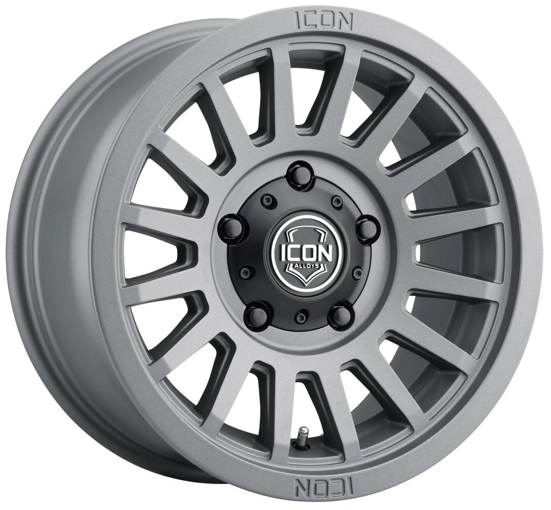 (Special Pricing) 17x8.5 ICON Recon SLX Charcoal 5x4.5/114.3 0mm