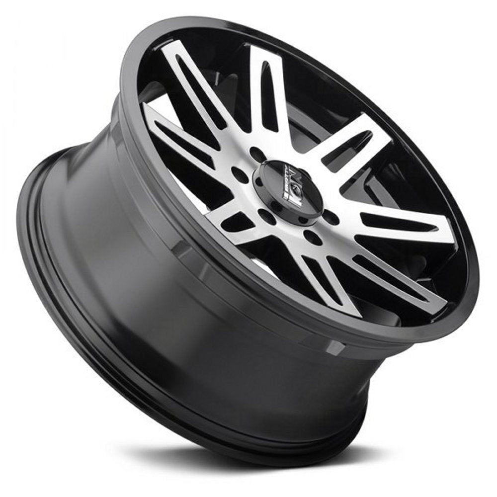 17x9 ION Alloy 142 Satin Black w/ Machined Face 5x5/127 -12mm - Flex Offroad