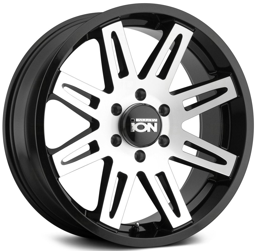17x9 ION Alloy 142 Satin Black w/ Machined Face 5x5/127 -12mm - Flex Offroad