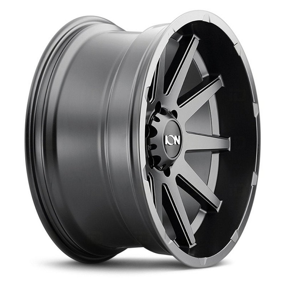20x9 ION Alloy 143 Matte Black 5x5.5/139.7 0mm - Flex Offroad