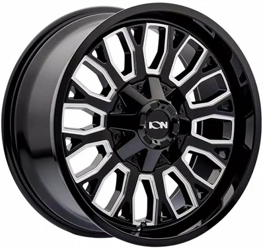20x9 ION Alloy 152 Gloss Black Milled 8x180 0mm - Flex Offroad