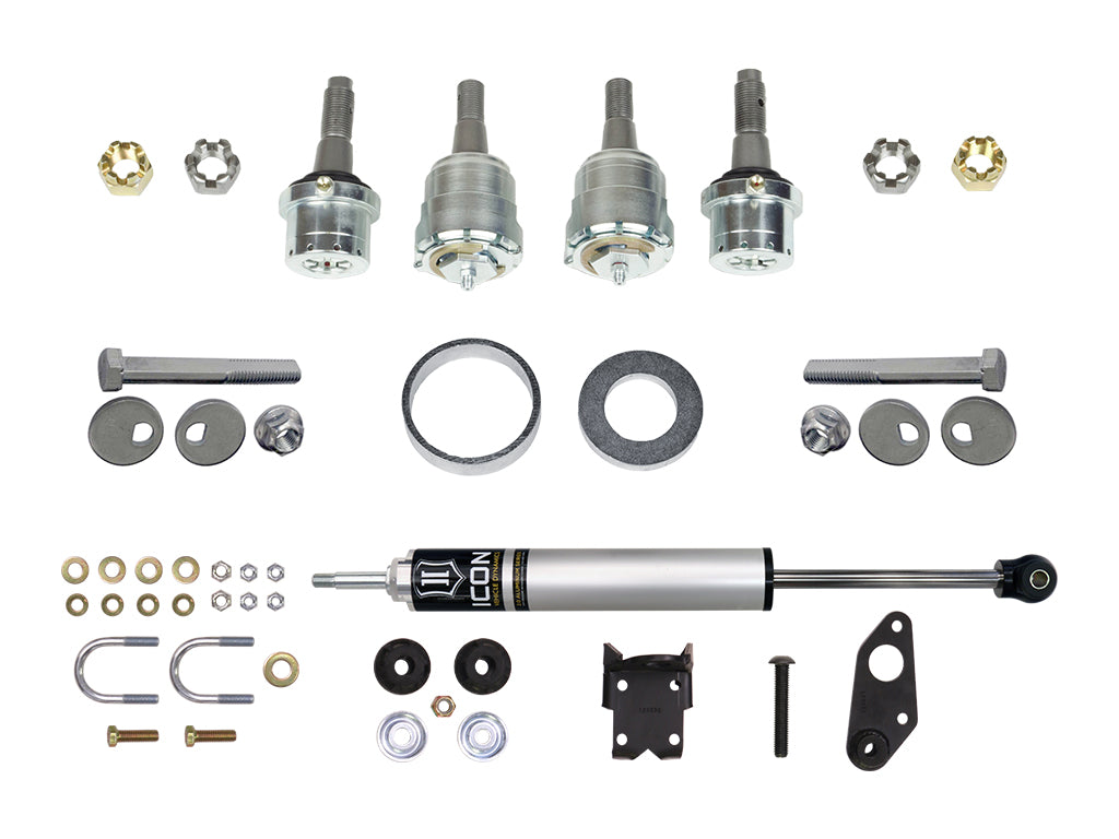 ICON 2007-2018 Jeep Wrangler JK, Ultimate Front End Kit, Stage 2 K2202