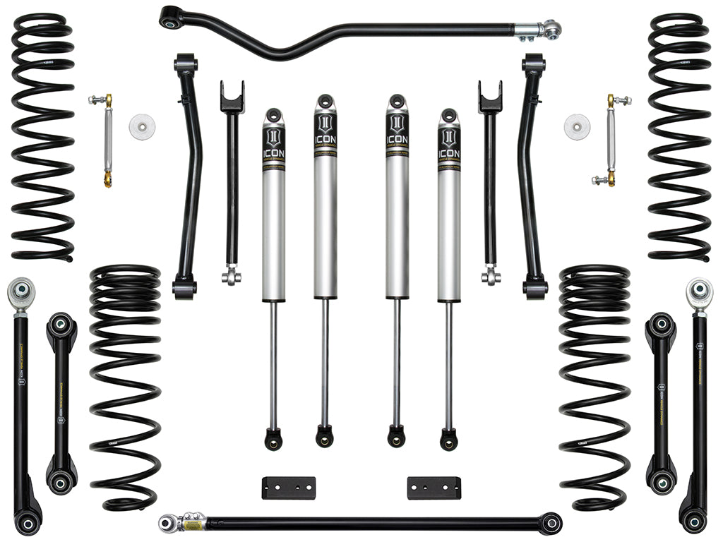 ICON 20-UP JEEP GLADIATOR 2.5" STAGE 5 SUSPENSION SYSTEM (TUBULAR) k22105t