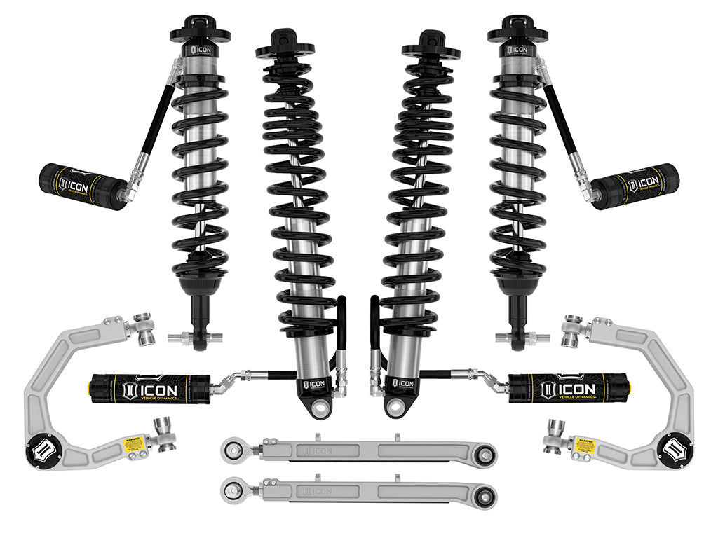 ICON 2021-2023 Ford Bronco, Non-Sasquatch, 3-4" Lift, Stage 5 Suspension System, Billet k40005