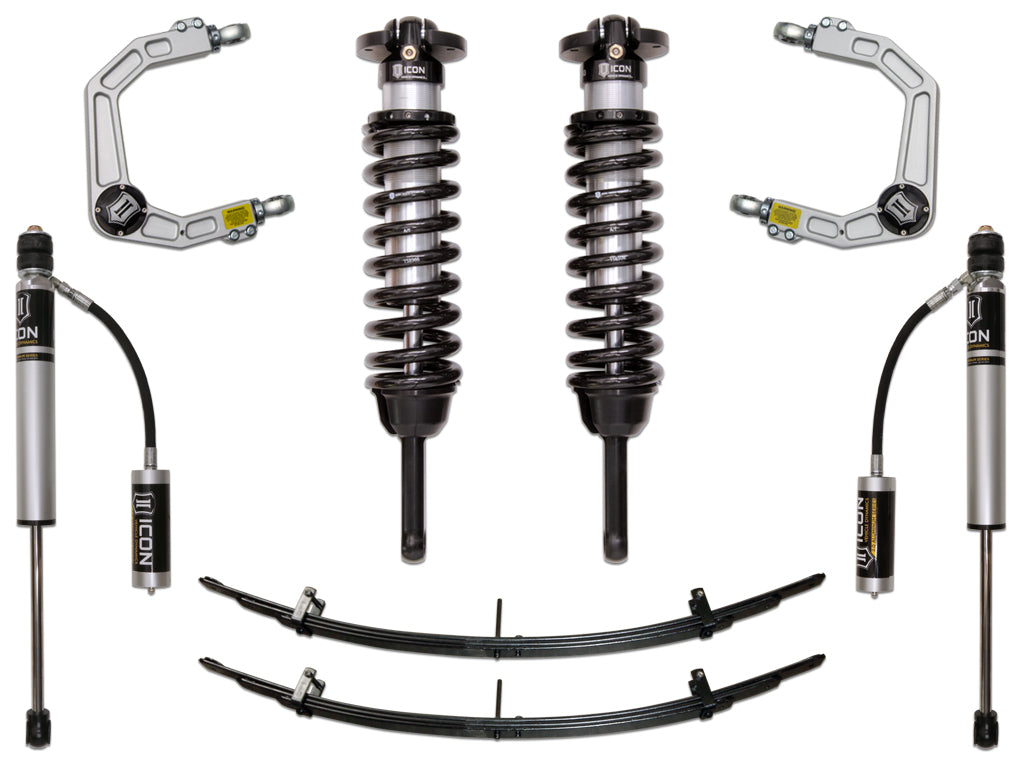 ICON 2005-2015 Toyota Tacoma 0-3.5" Lift/2016-2023 Tacoma 0-2.75" Lift, Stage 3 Suspension System, Billet UCA k53003