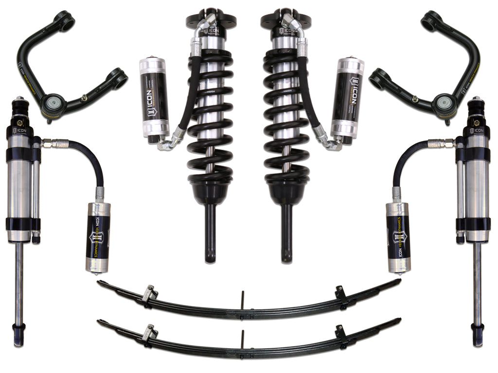 ICON 2005-2015 Toyota Tacoma 0-3.5" Lift/2016-2023 Tacoma 0-2.75" Lift, Stage 7 Suspension System, Tubular UCA k53007t