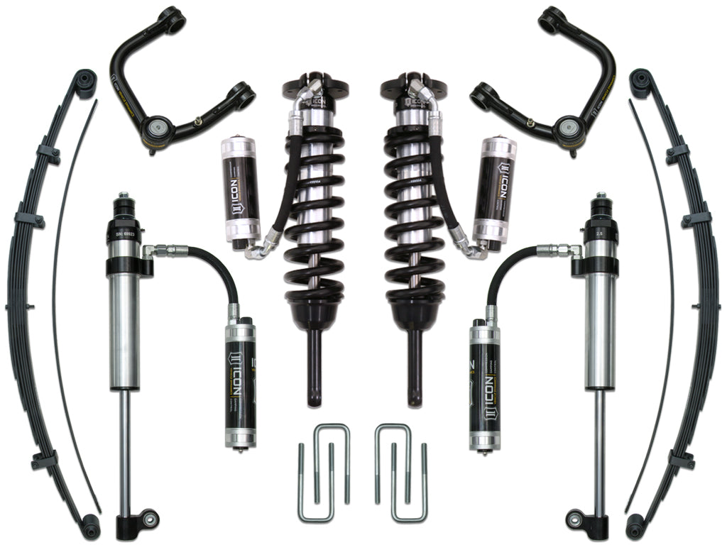 ICON 2005-2015 Toyota Tacoma 0-3.5" Lift/2016-2023 Tacoma 0-2.75" Lift, Stage 9 Suspension System, Tubular UCA k53009t