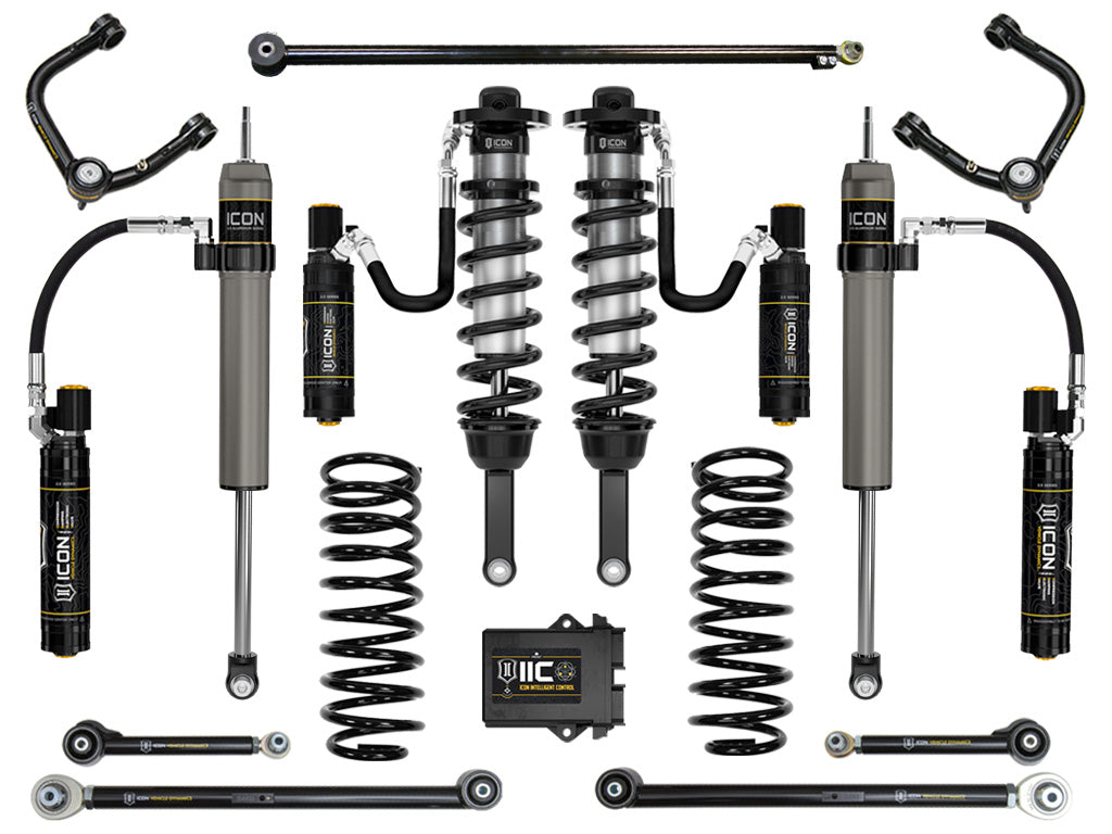 ICON 2010-2024 Toyota 4Runner, 0-3.5" Lift Stage 9 Suspension System, Tubular UCA K53069T