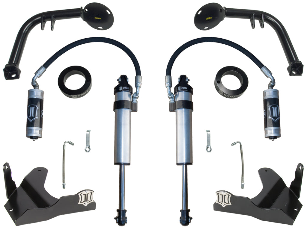 ICON 2010-2024 Toyota 4Runner/2010-2014 Toyota FJ Cruiser, Stage 1, S2 Secondary Shock Upgrade System k53121