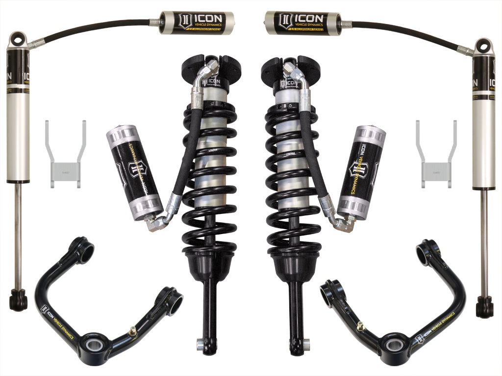ICON 12-15 HILUX 0-3" STAGE 4 SUSPENSION SYSTEM W TUBULAR UCA k53144t
