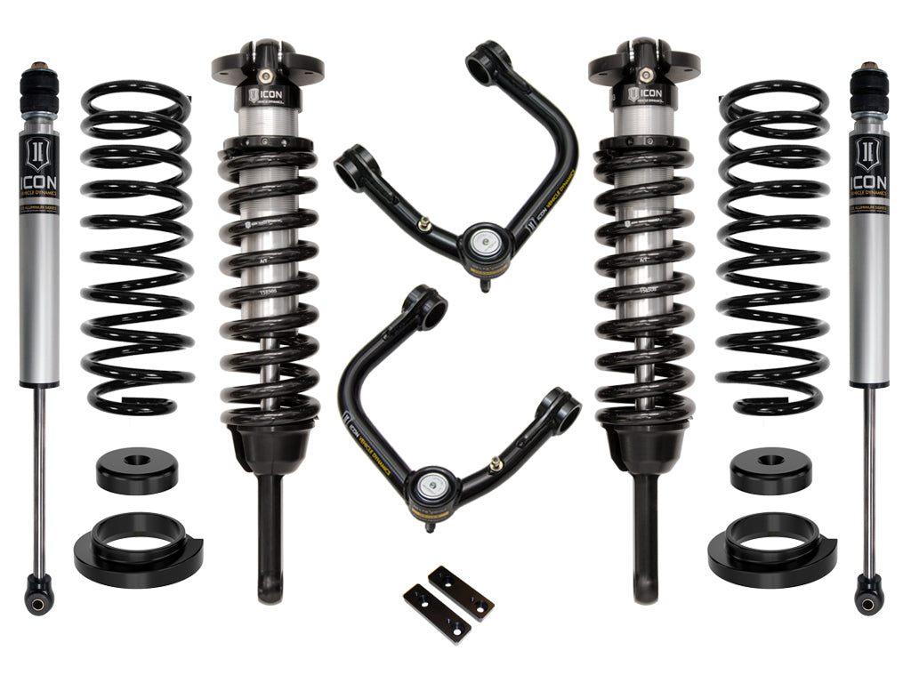 ICON 03-09 GX470 0-3.5" STAGE 2 SUSPENSION SYSTEM W TUBULAR UCA k53172t