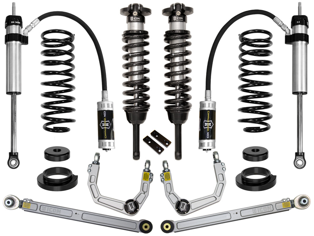 ICON 03-09 GX470 0-3.5" STAGE 4 SUSPENSION SYSTEM W BILLET UCA K53174