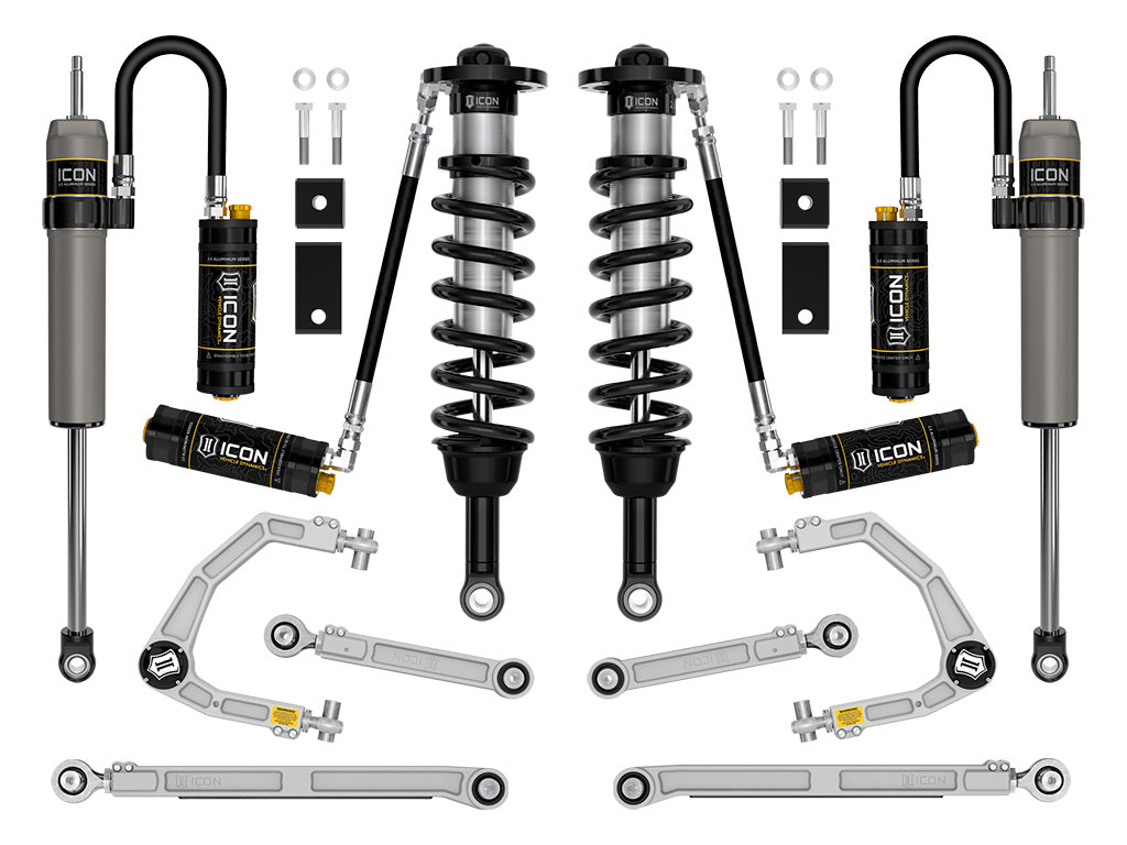 ICON 2022-2025 Toyota Tundra, 1.25-3.5" Lift, Stage 10, 2.5 Suspension System, Billet k53200