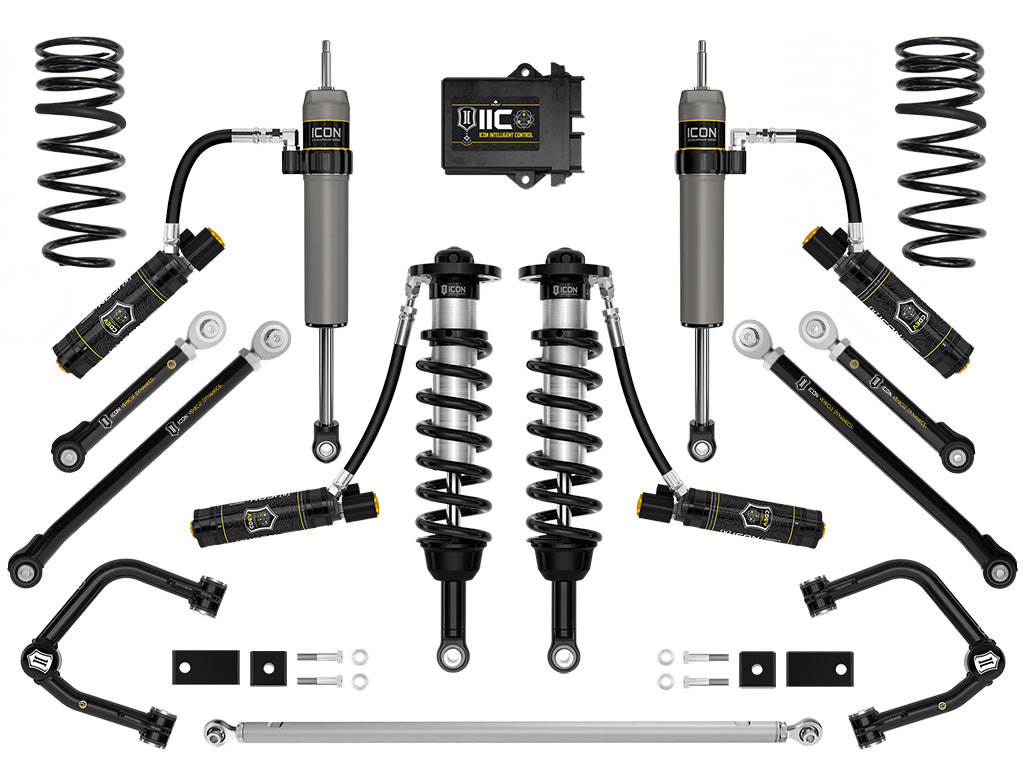 ICON 2022-2025 Toyota Tundra, 2-3.5" Lift, Stage 14 (TRD), 2.5 Suspension System, Tubular K53204TS
