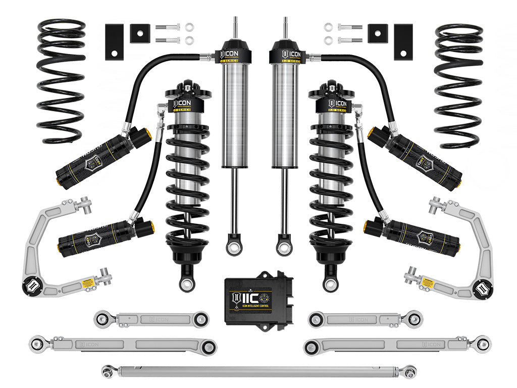 ICON 2022-2025 Toyota Tundra, 1.25-3.25" Lift, Stage 6 (TRD), 3.0 Suspension System, Billet k53216s