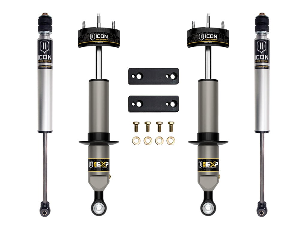 ICON 2005-2023 Toyota Tacoma, 0-2" Lift, Stage 1 EXP Suspension System k53220