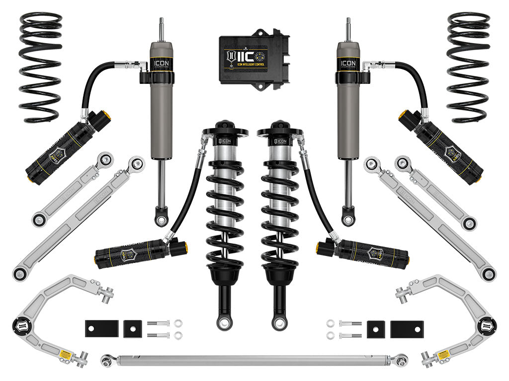 ICON 2023-2024 Toyota Sequoia, 3-4.5" Lift, Stage 12 Suspension System, Billet K53242