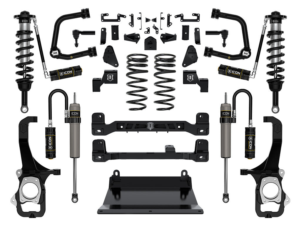 ICON 2022-2024 Toyota Tundra, 6" Lift, Stage 4 Suspension System, Tubular k53274t