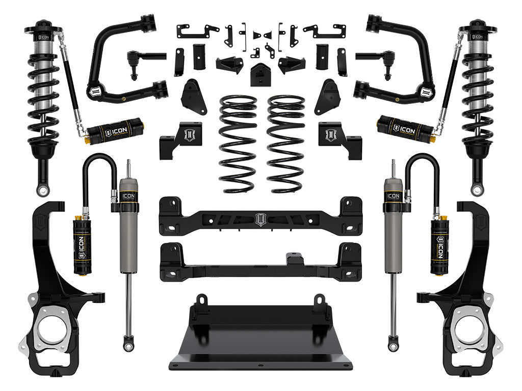 ICON 2022-2024 Toyota Tundra, 6" Lift, Stage 6 Suspension System, Tubular k53276t