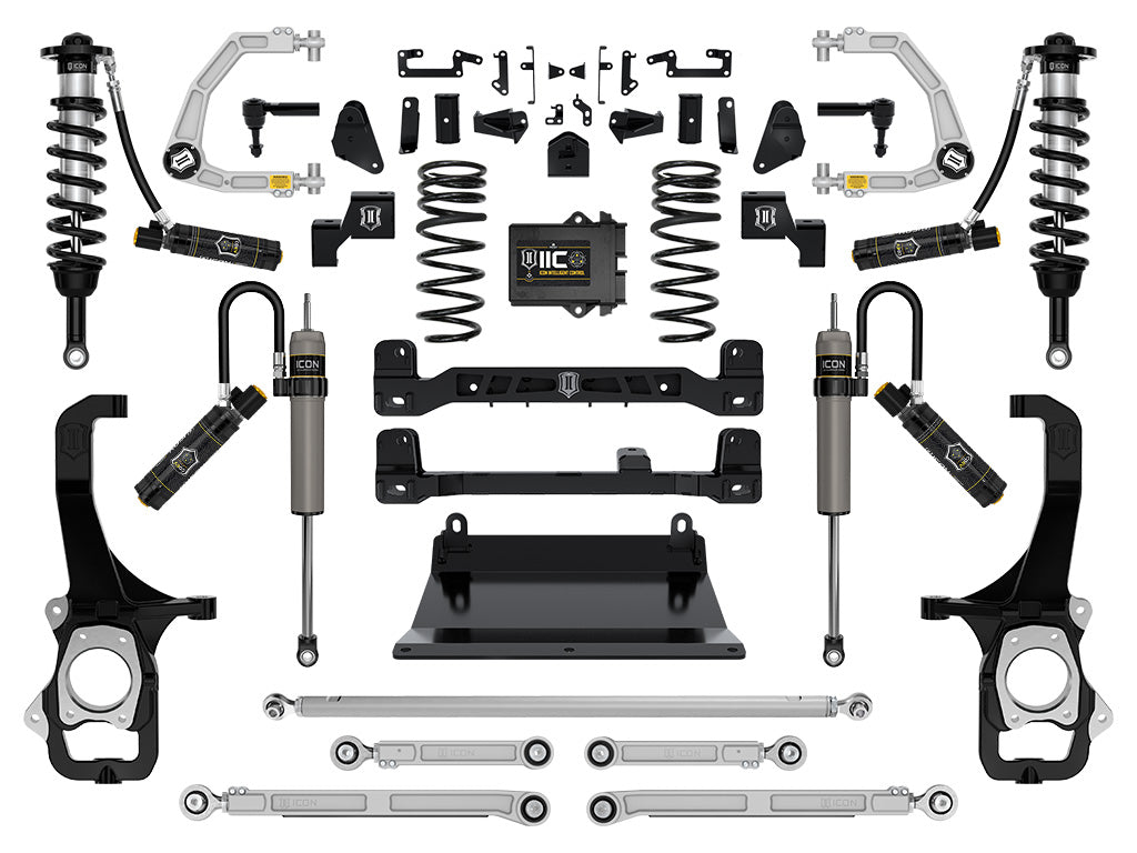 ICON 2022-2024 Toyota Tundra, 6" Lift, Stage 9 Suspension System, Billet k53279